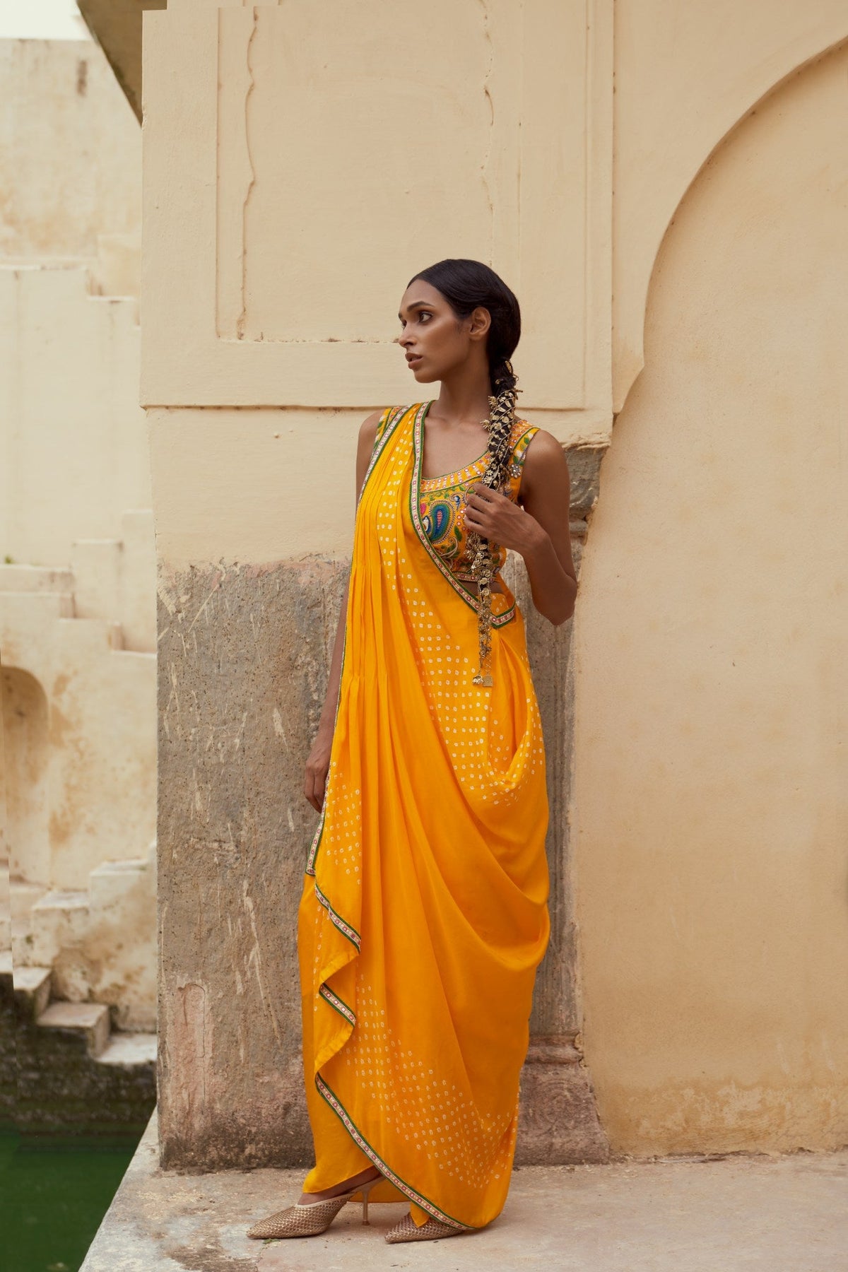 3 pc bohemian drape set