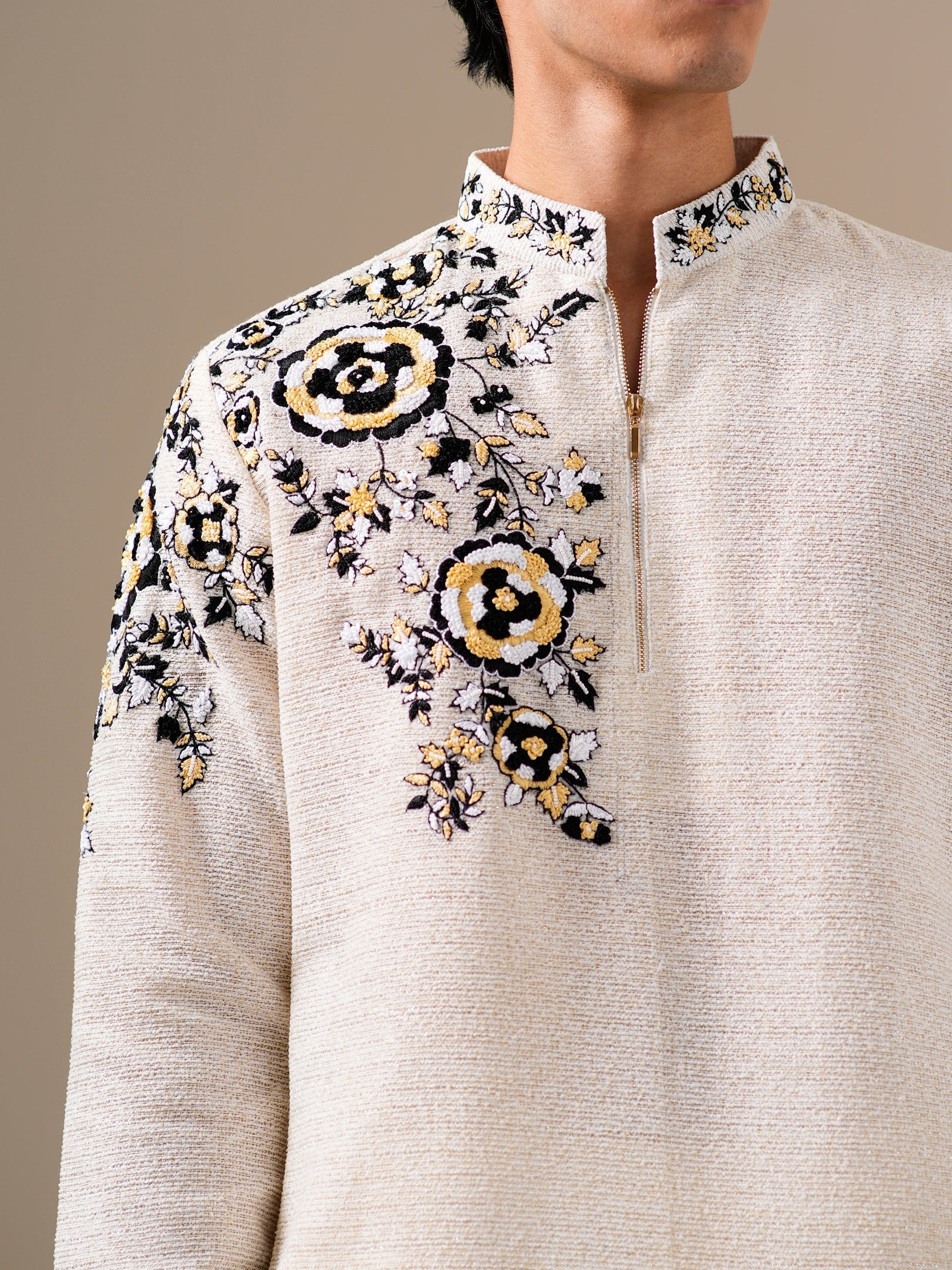 Ivory Tapestry Kurta Set