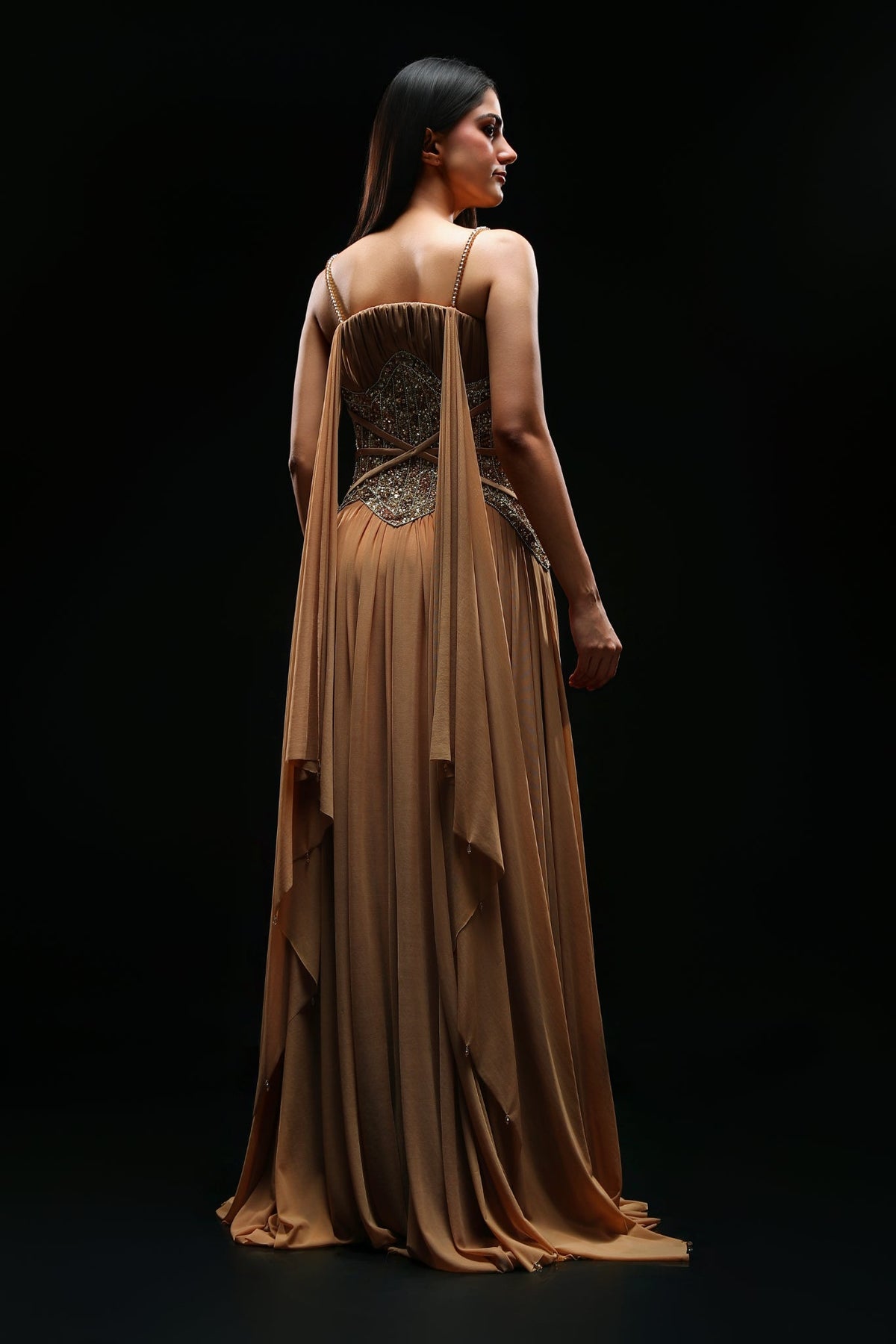 golden-embellished-lycra-gown