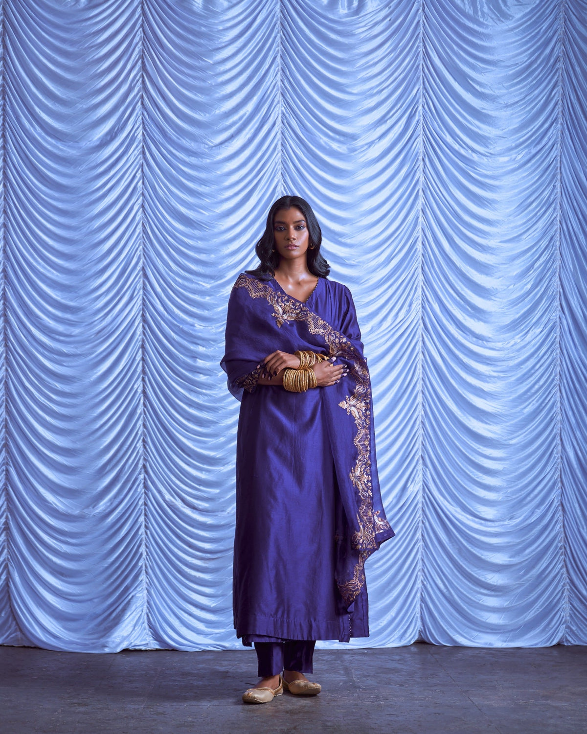 Peacock Angrakha set