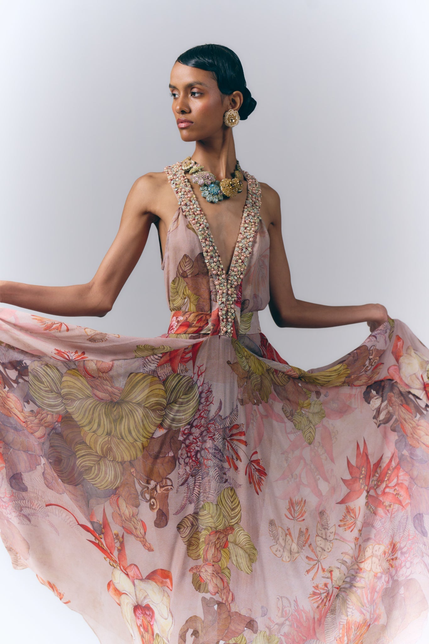 Floral Mirage Dress