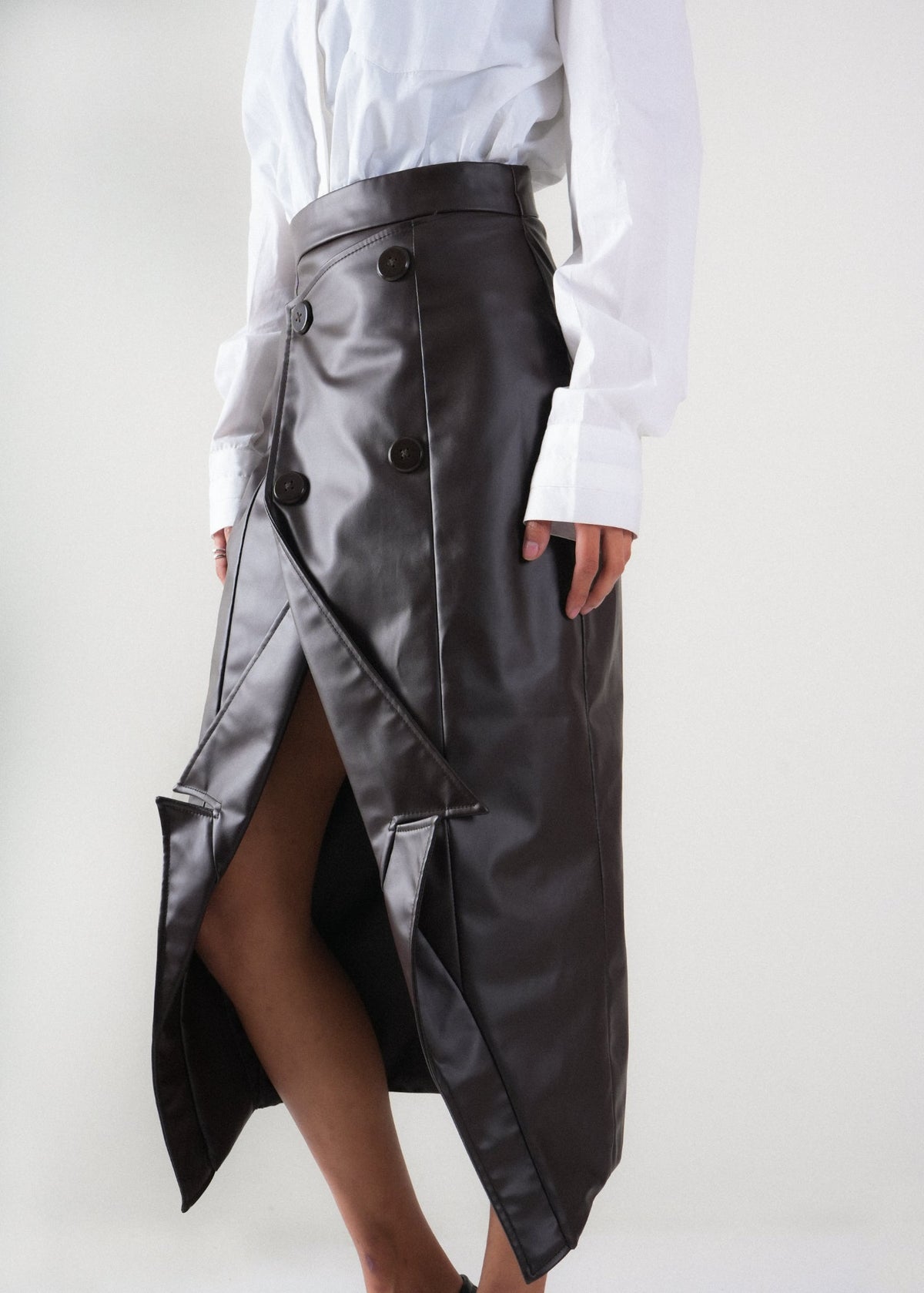 Inverted Coat Skirt