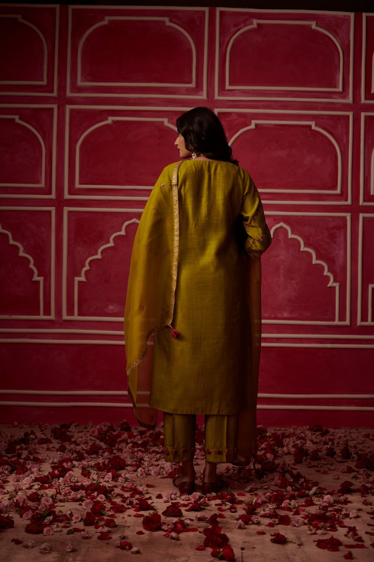 paisley jaal kurta