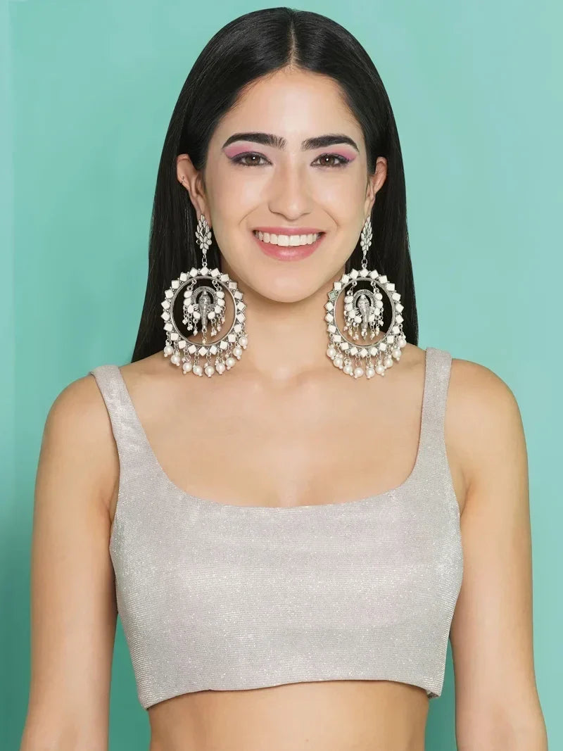 Sequin Organza Saree Drape with Blouse