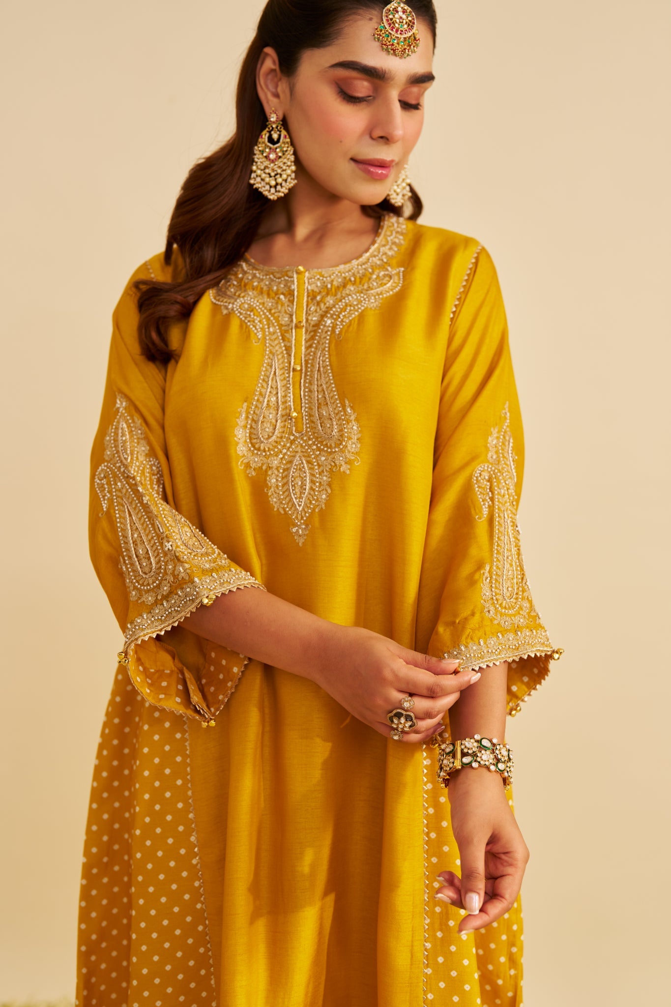 JERIAH - SHORT CHAUGA WITH SALWAR