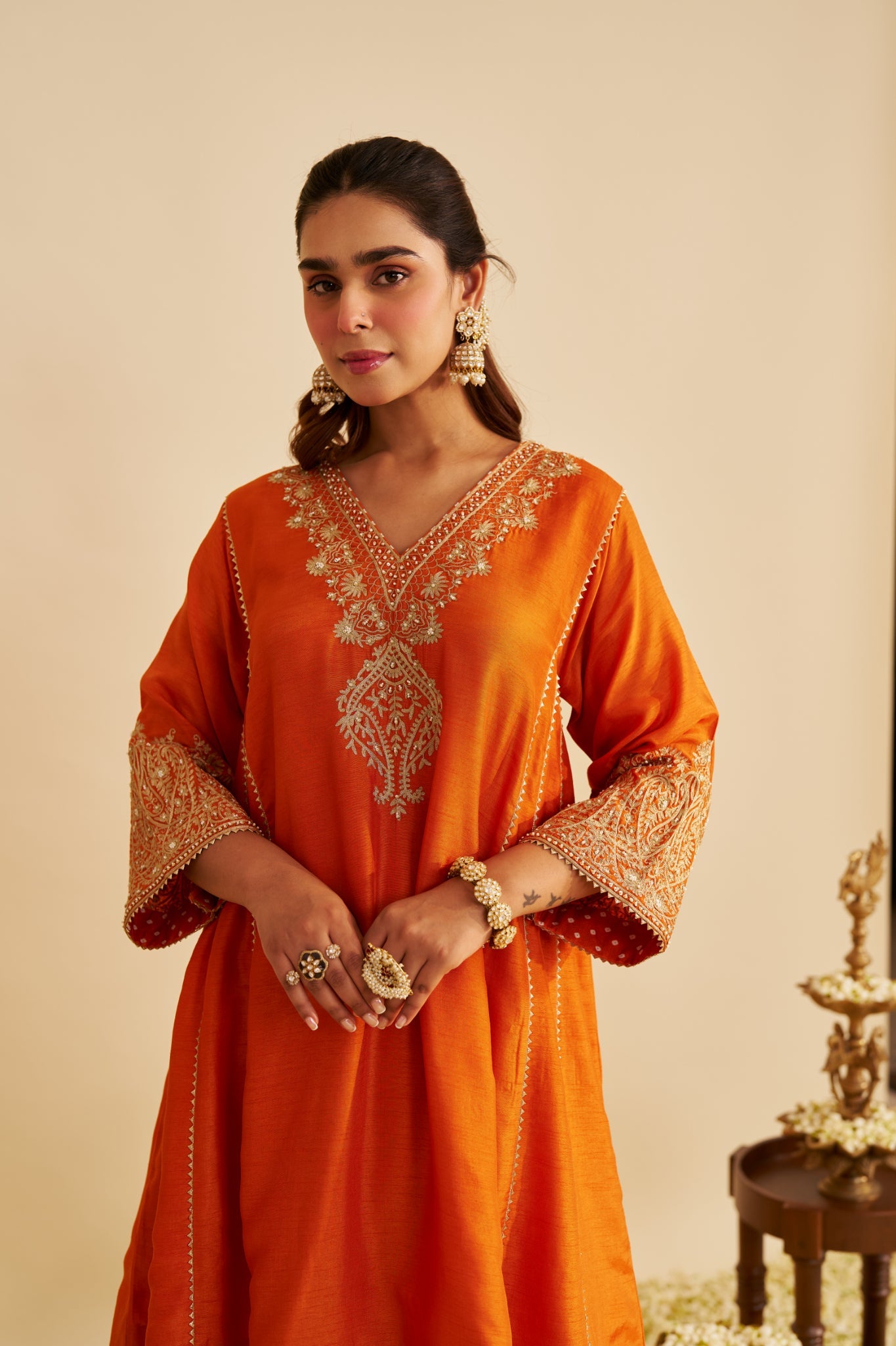 NIYAH - SHORT CHAUGA WITH SALWAR