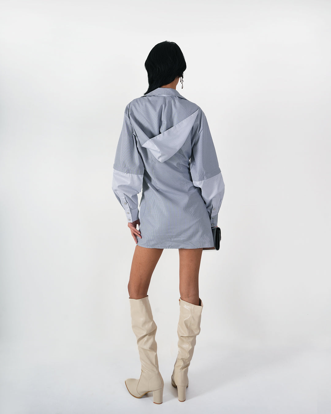 Linea Wrap Shirt Dress