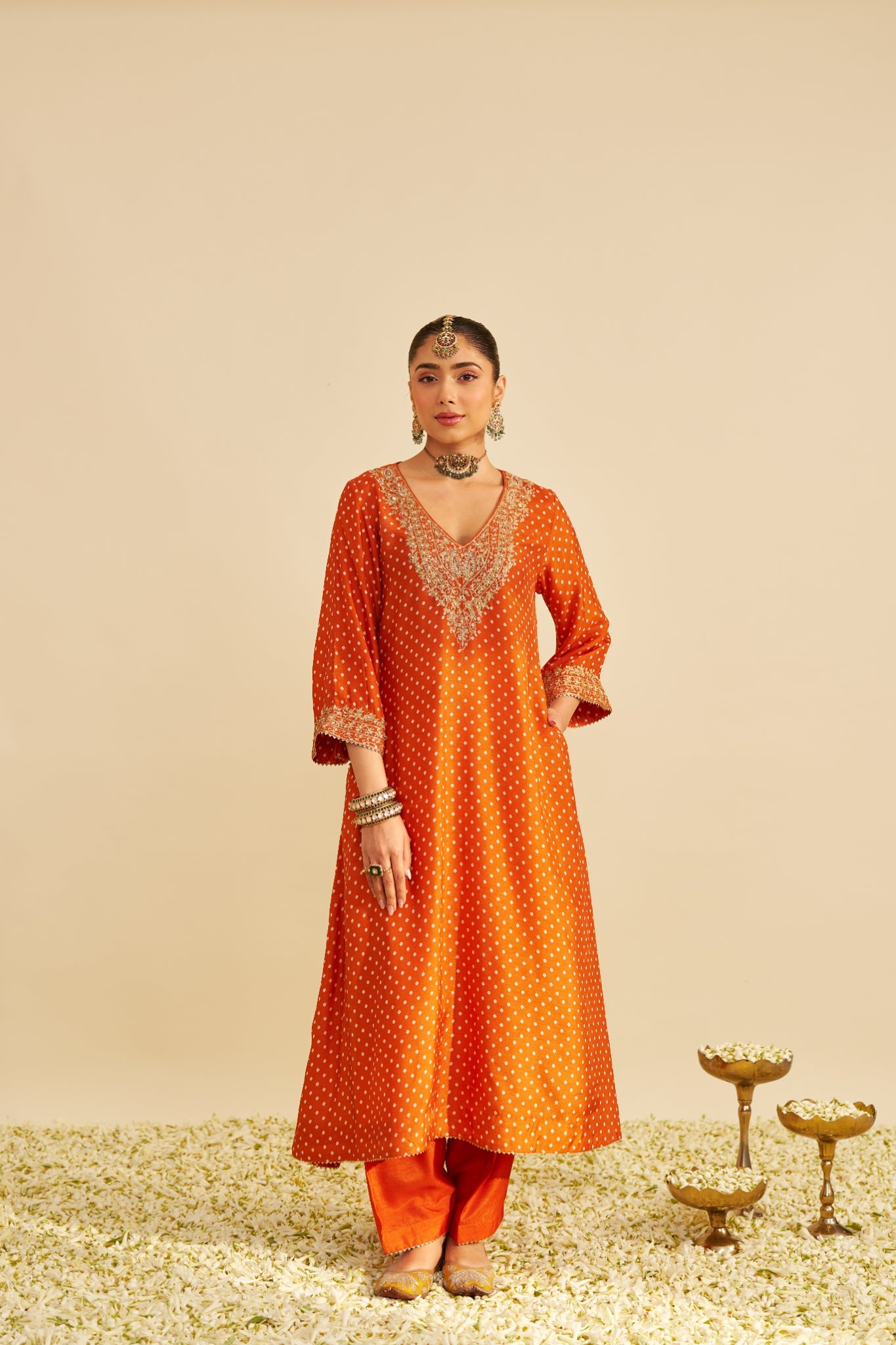 ZALIYAH - LONG CHAUGA WITH SALWAR