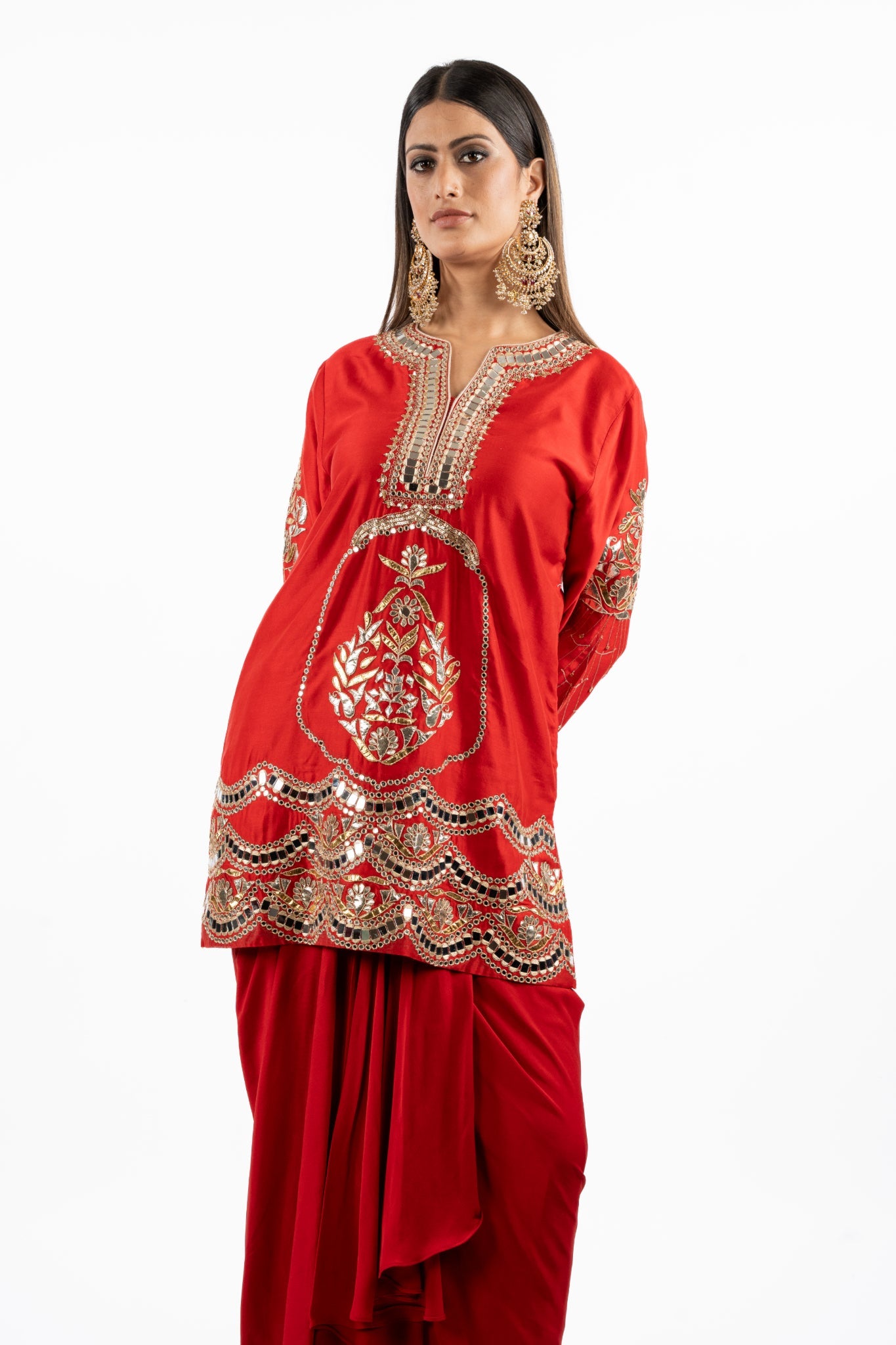 Royal Sindoori Heritage Sharara Set