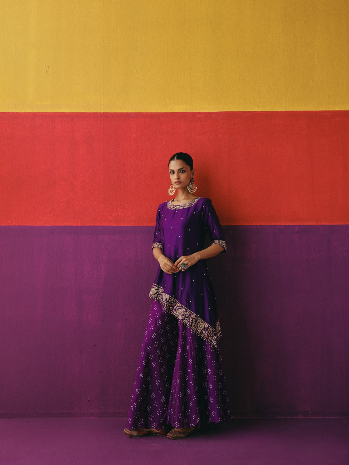 Bandhni Asymmetry Set