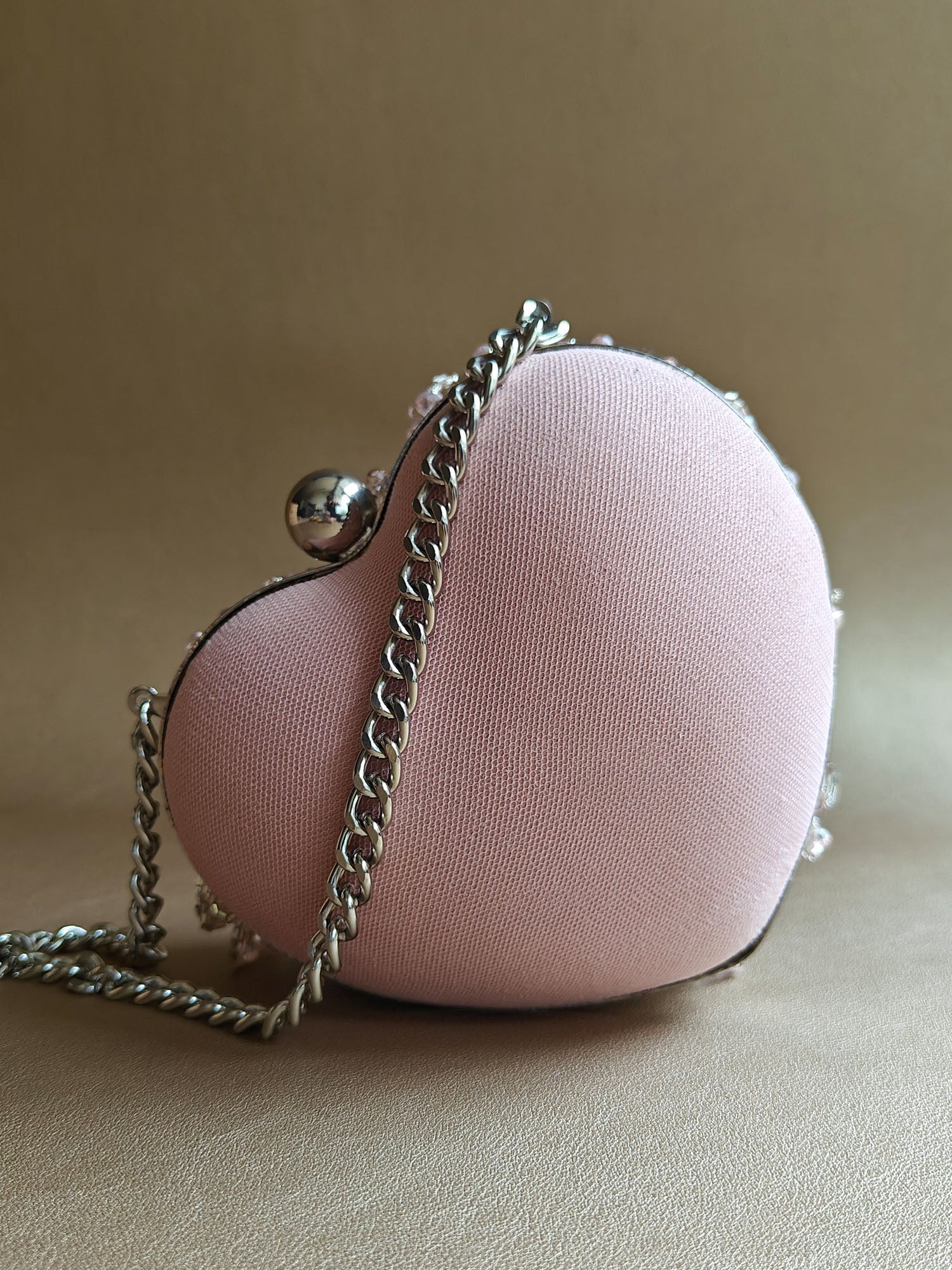 Pink Micro Heart Bag