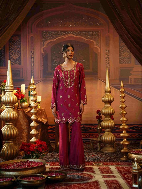 pink suit set - image 3