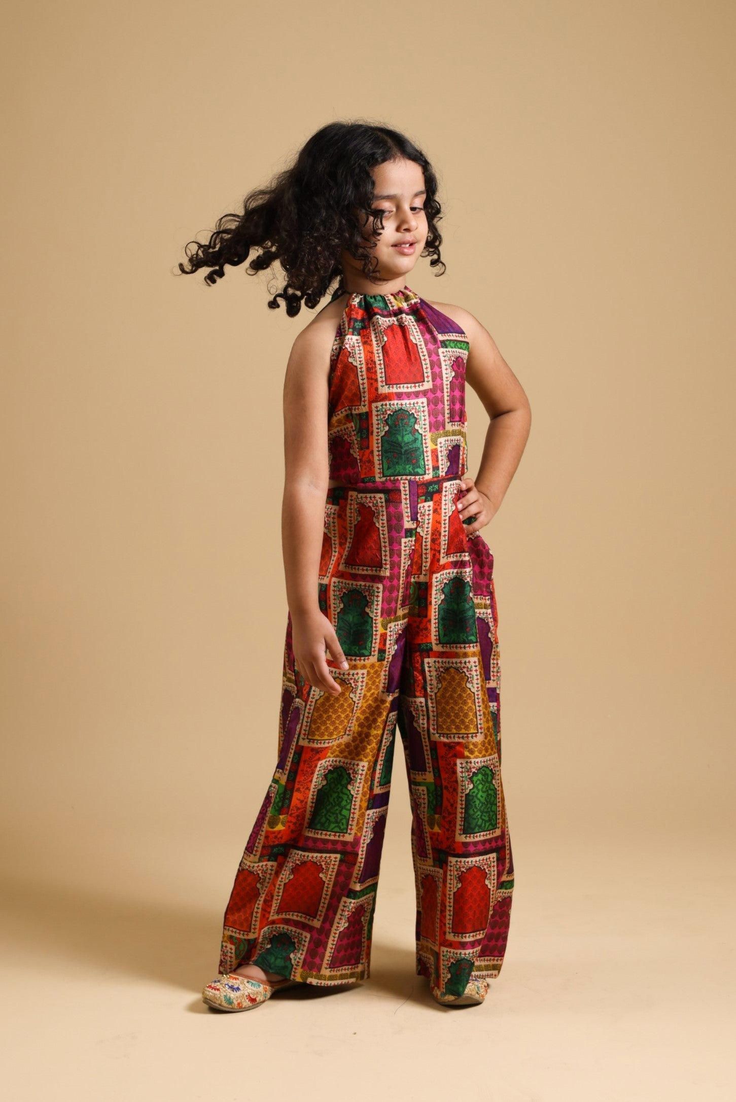 Halter neck jumpsuit