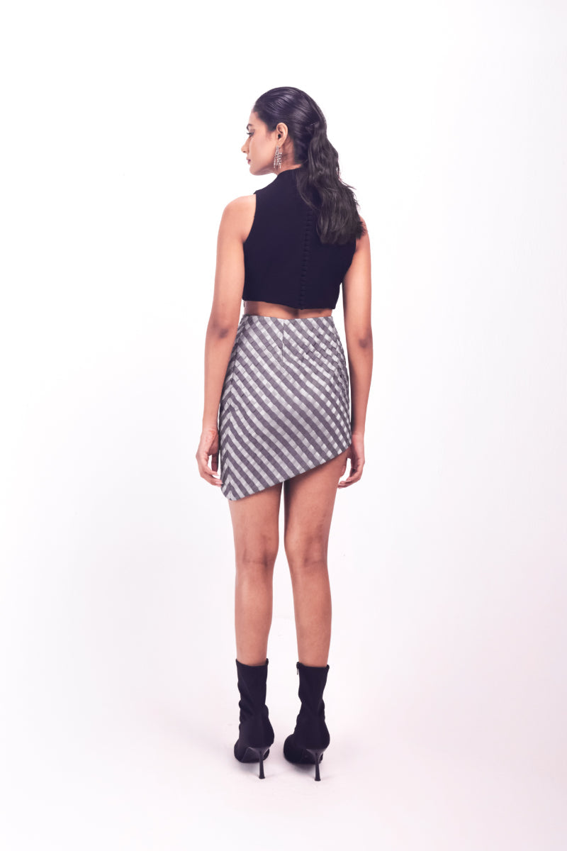 GRAPHITE CALM SKIRT