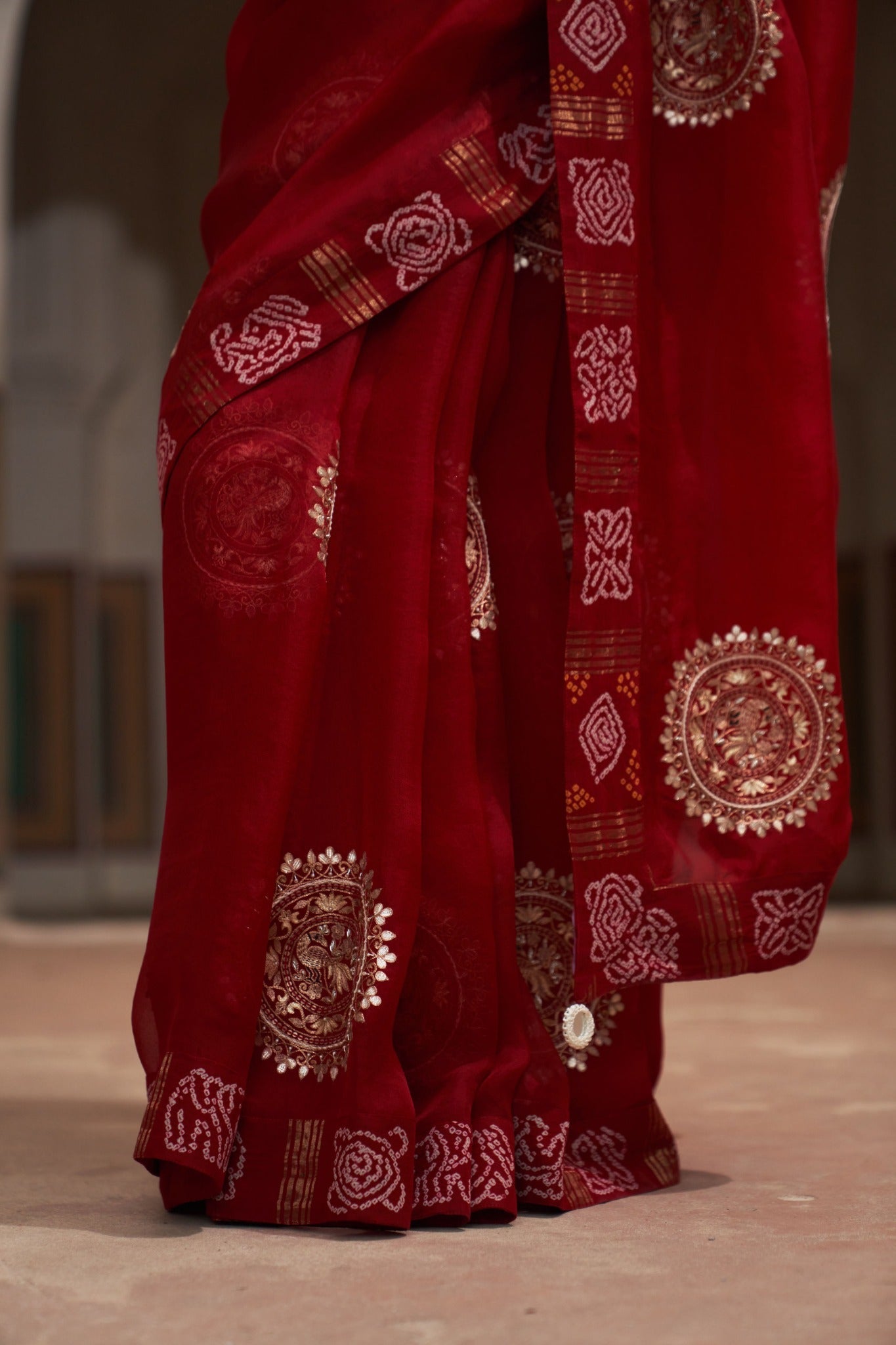 Mandala saree