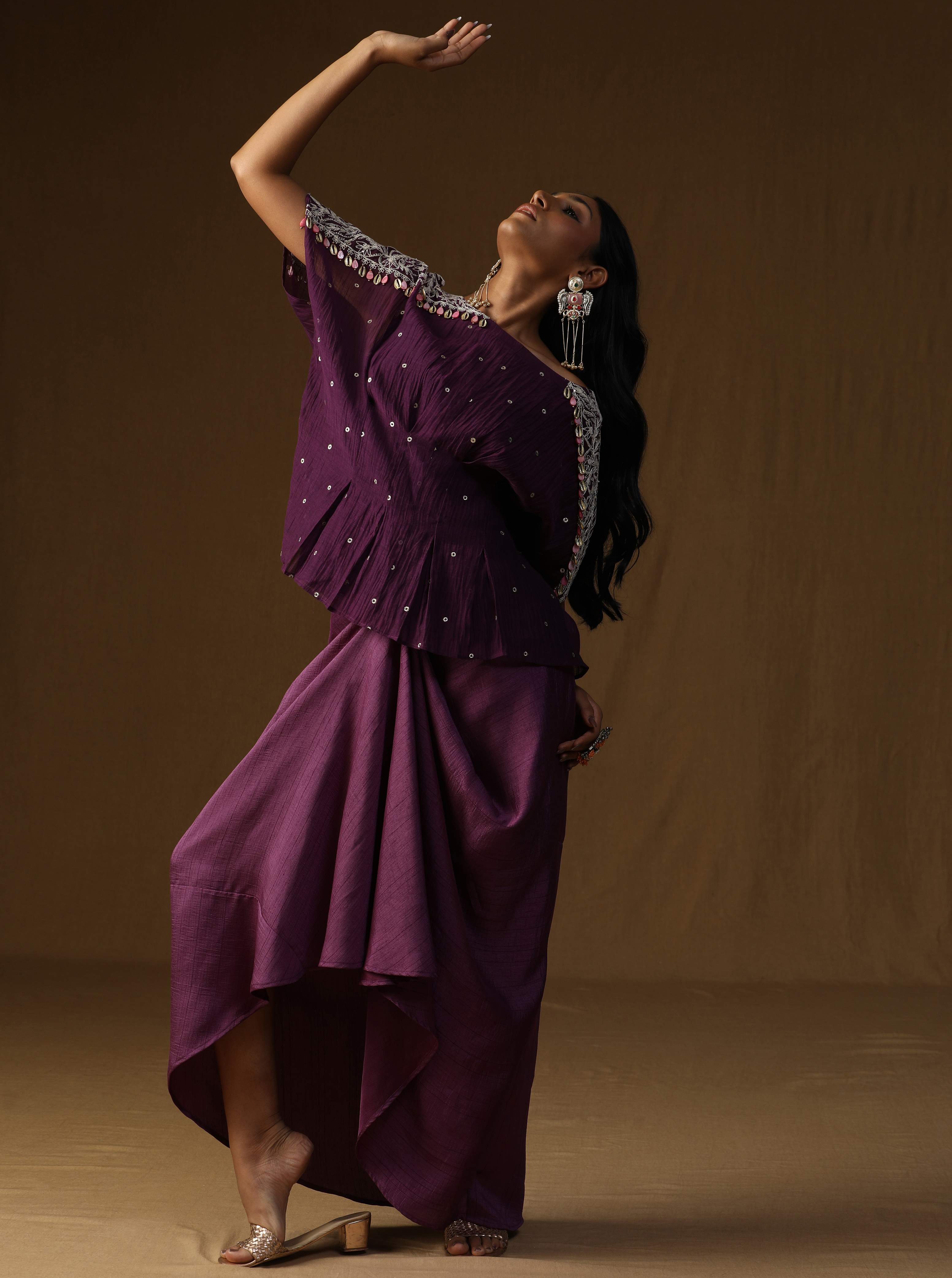 Indulekha � Noor Neel Indo-Western Set