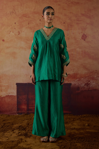 Green Co-Ord set