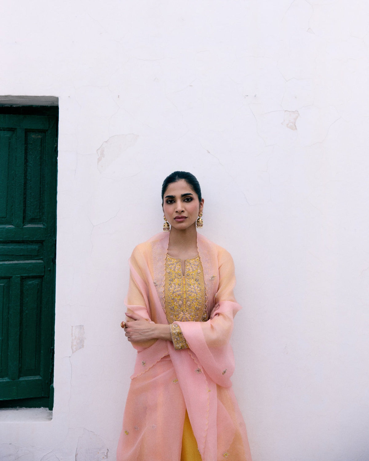 Sunlit Heirloom Anarkali