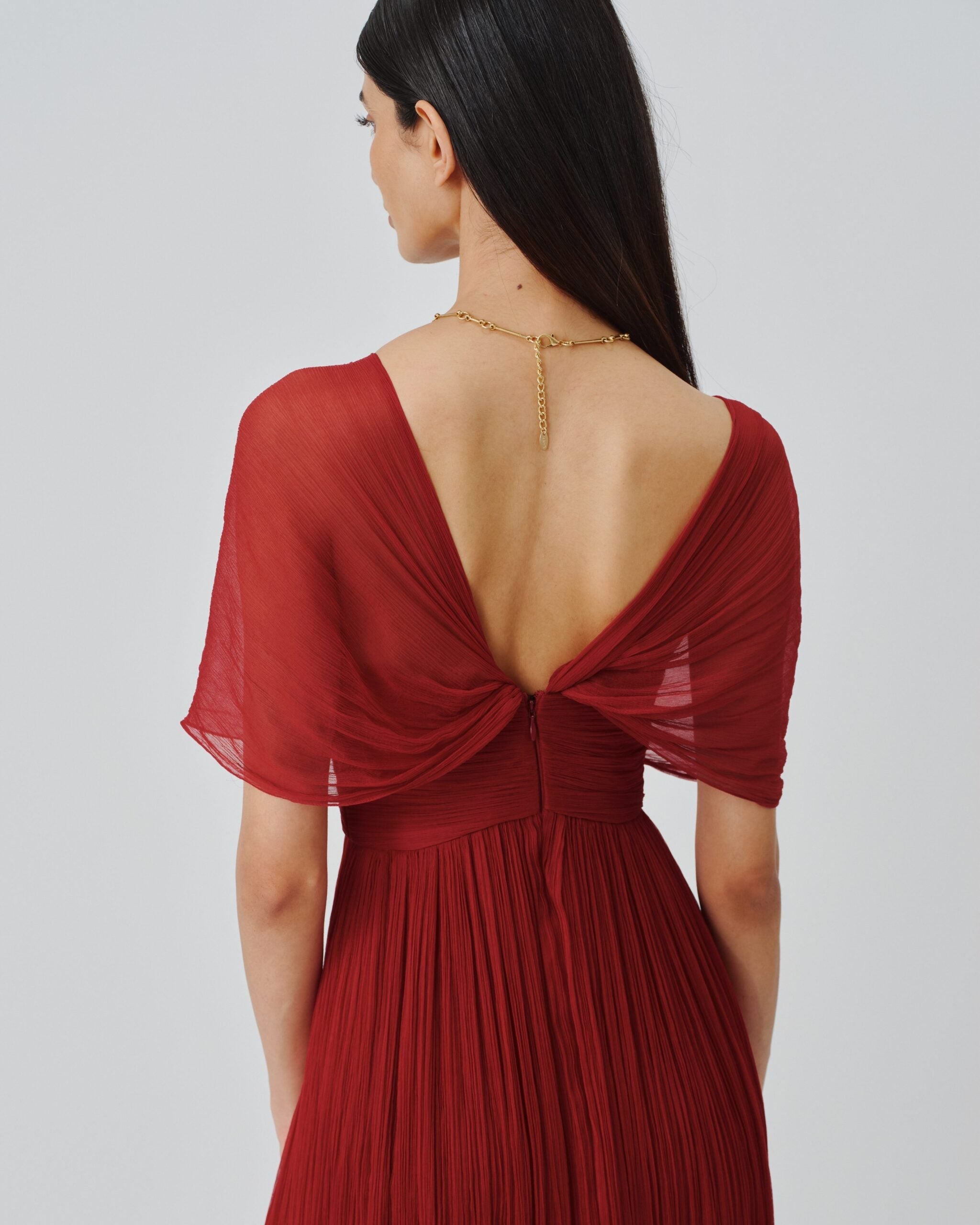 Scarlet Muse Ruched Gown