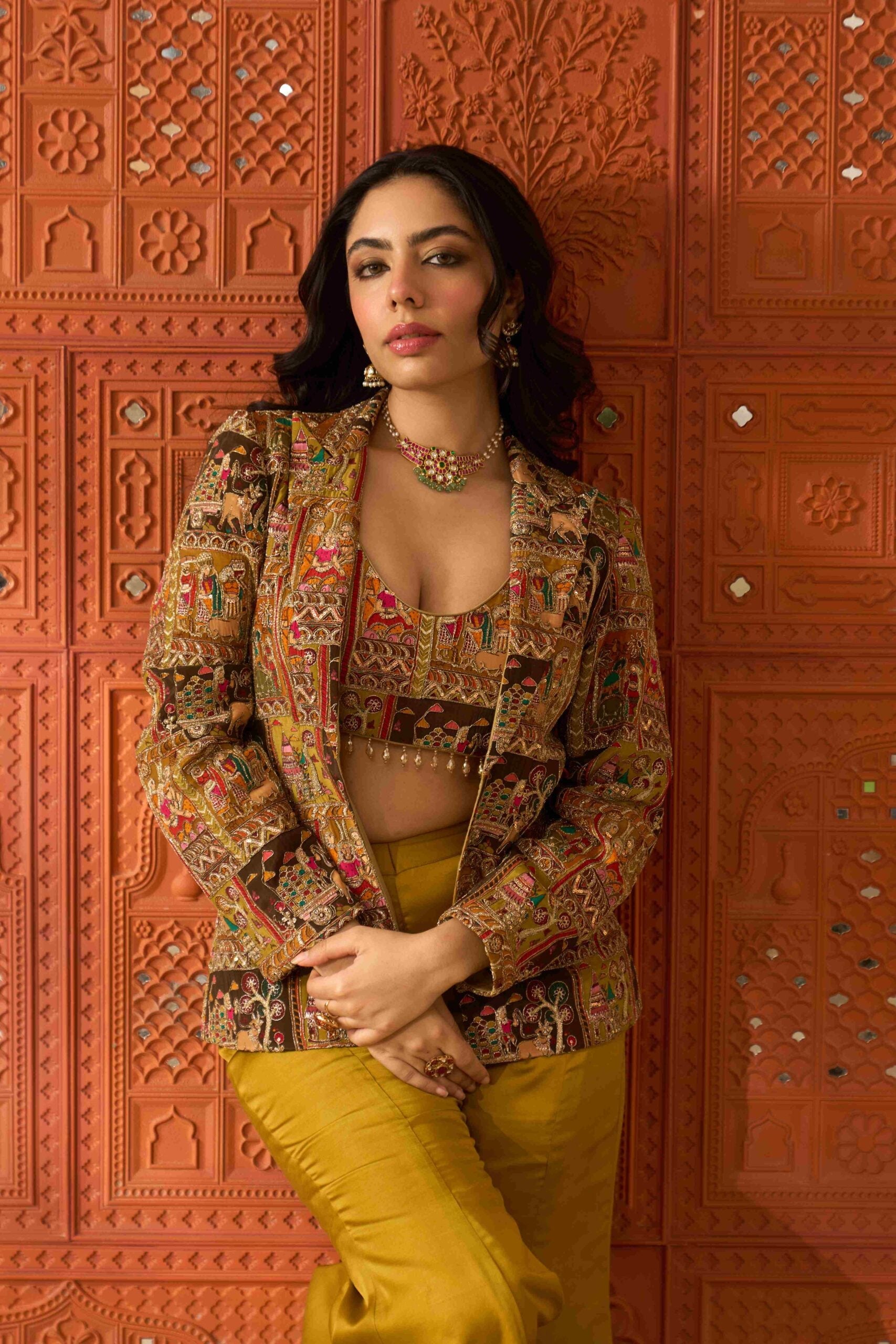 Saanjh Jacket Set
