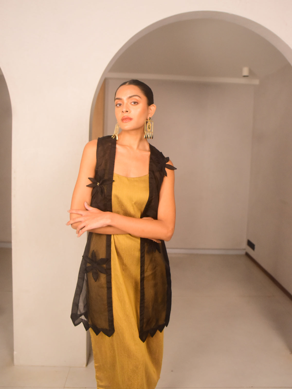Sia Silk Evening Set