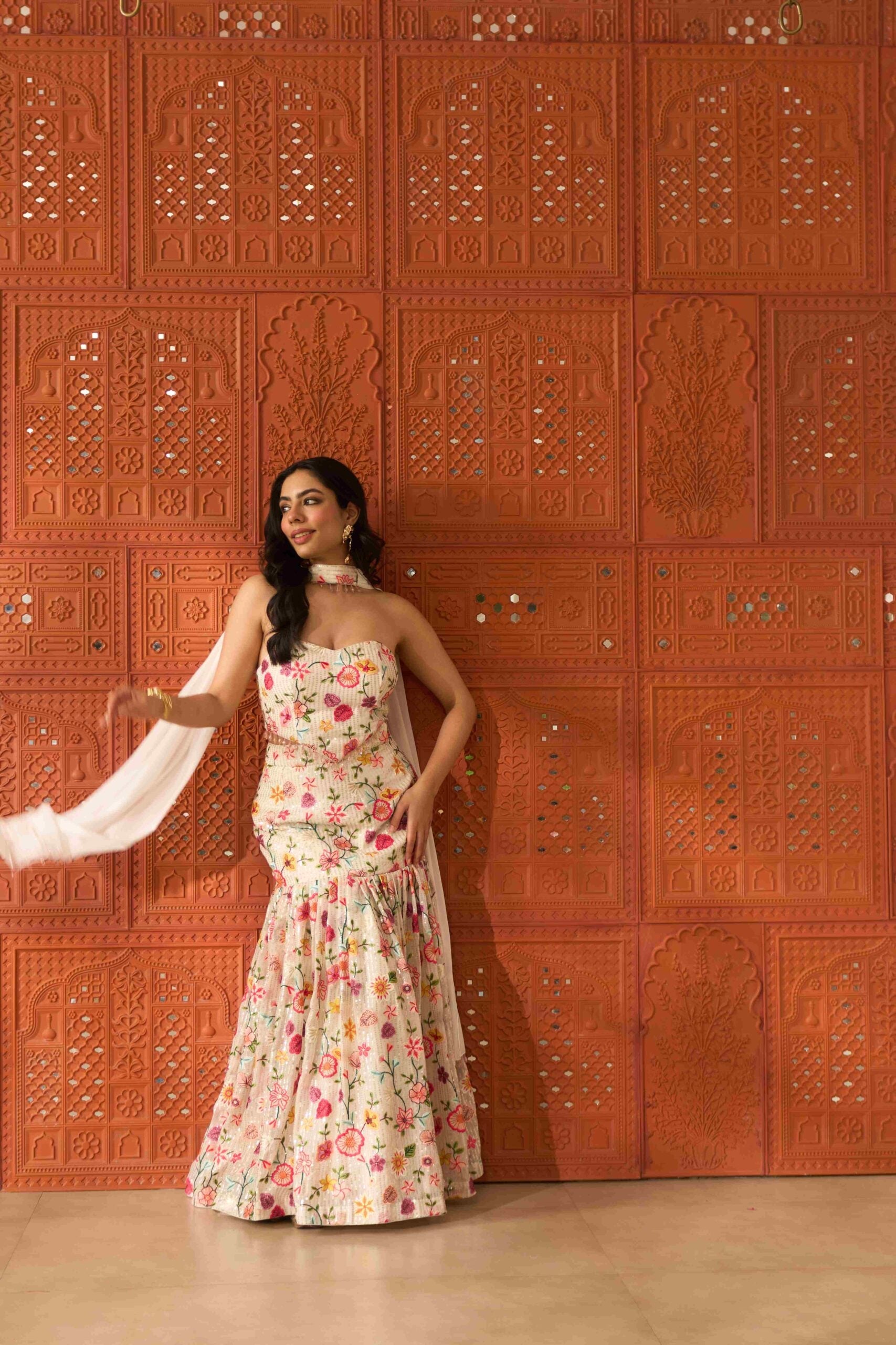 Gulbahar Skirt Set
