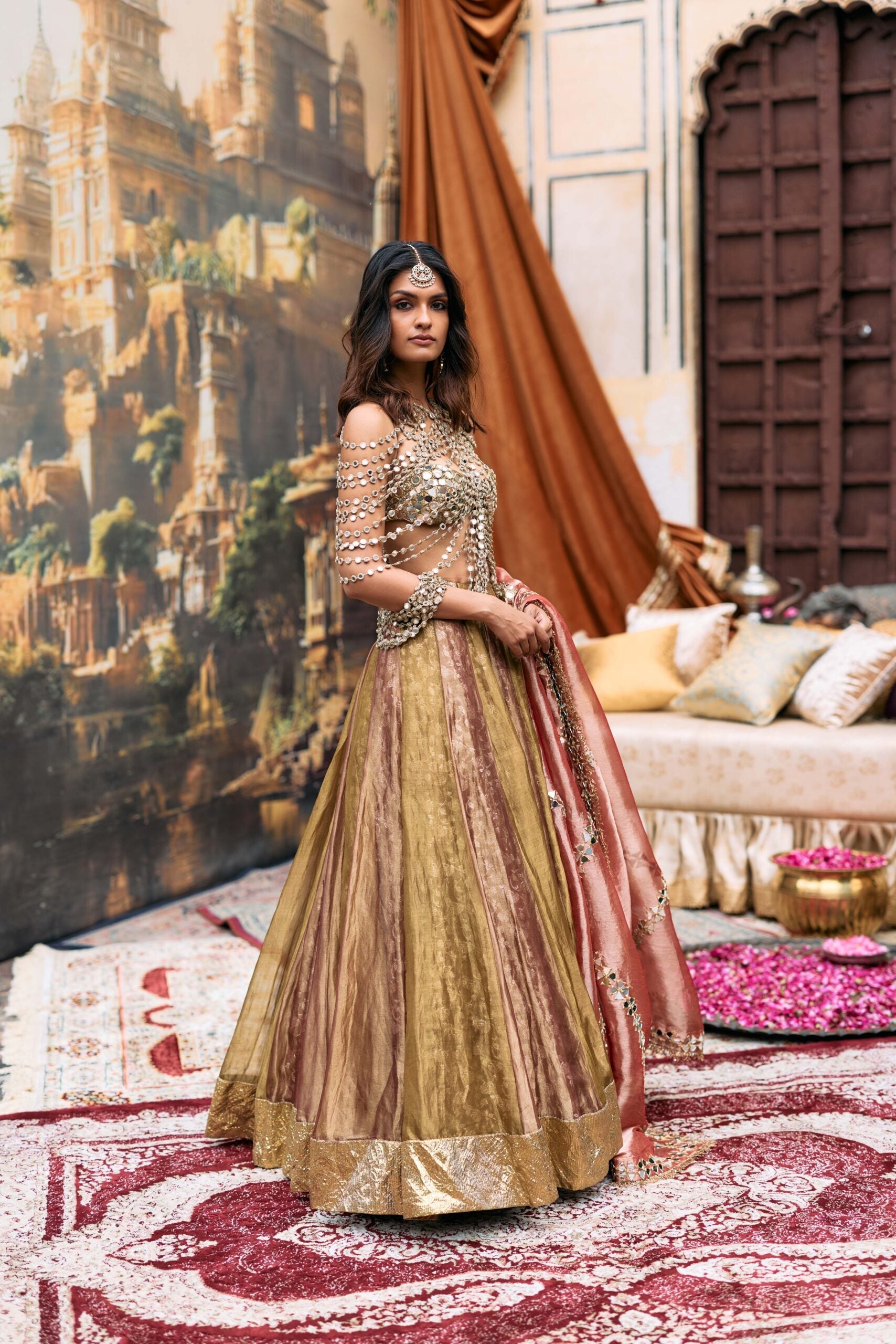 Pravarnika Lehenga Set-B