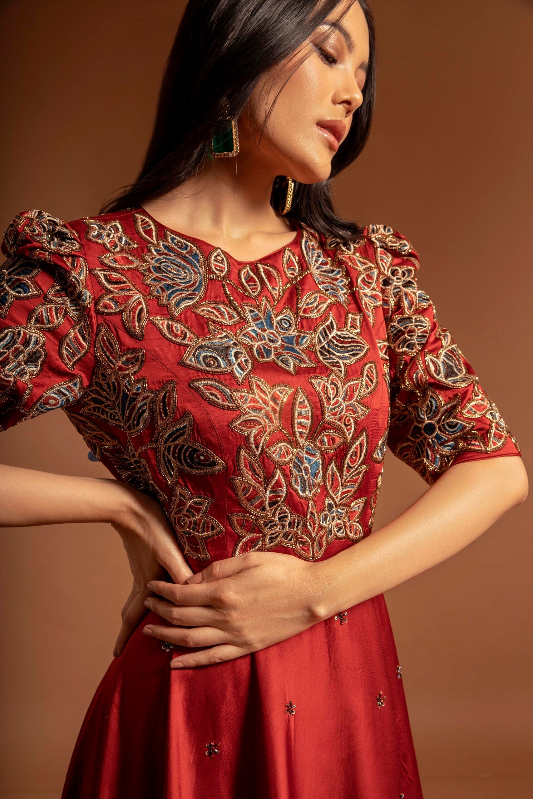 ASTA ANARKALI  GOWN & DUPATTA
