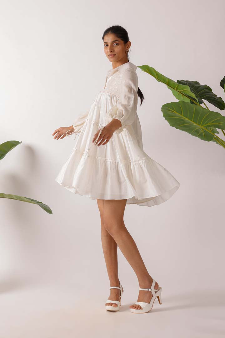 JAAMDANI DRESSNK-JD-DRE-01-RS-S-25