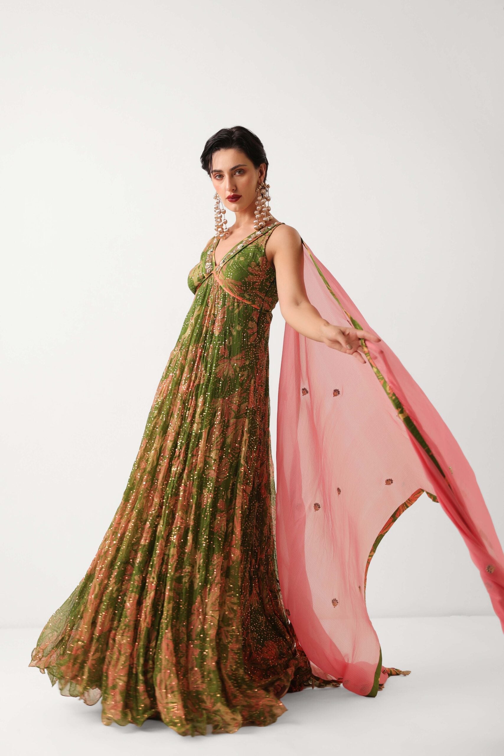 Subo-drishti Anarkali Set