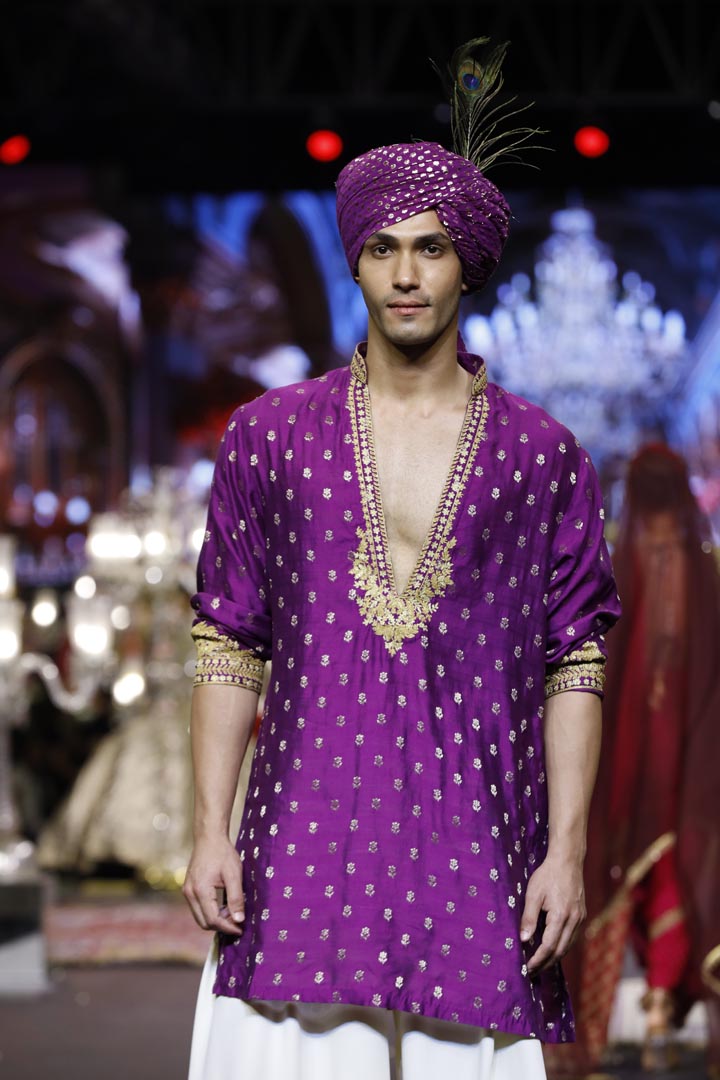 Rehzaar Amethyst Kurta Set