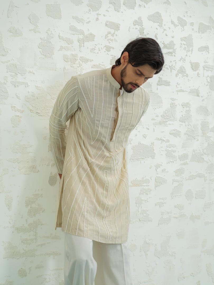 Abstract Geometry Kurta set
