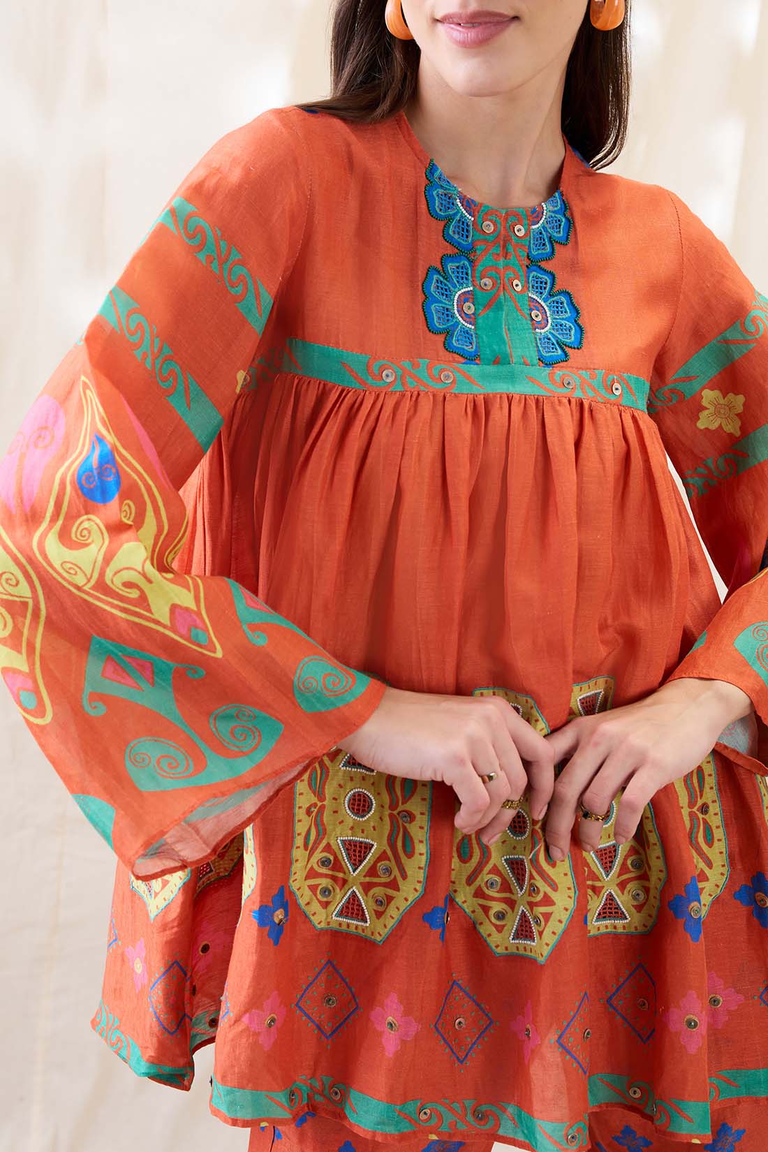 Kitchra Printed  co-ord set SP4617
