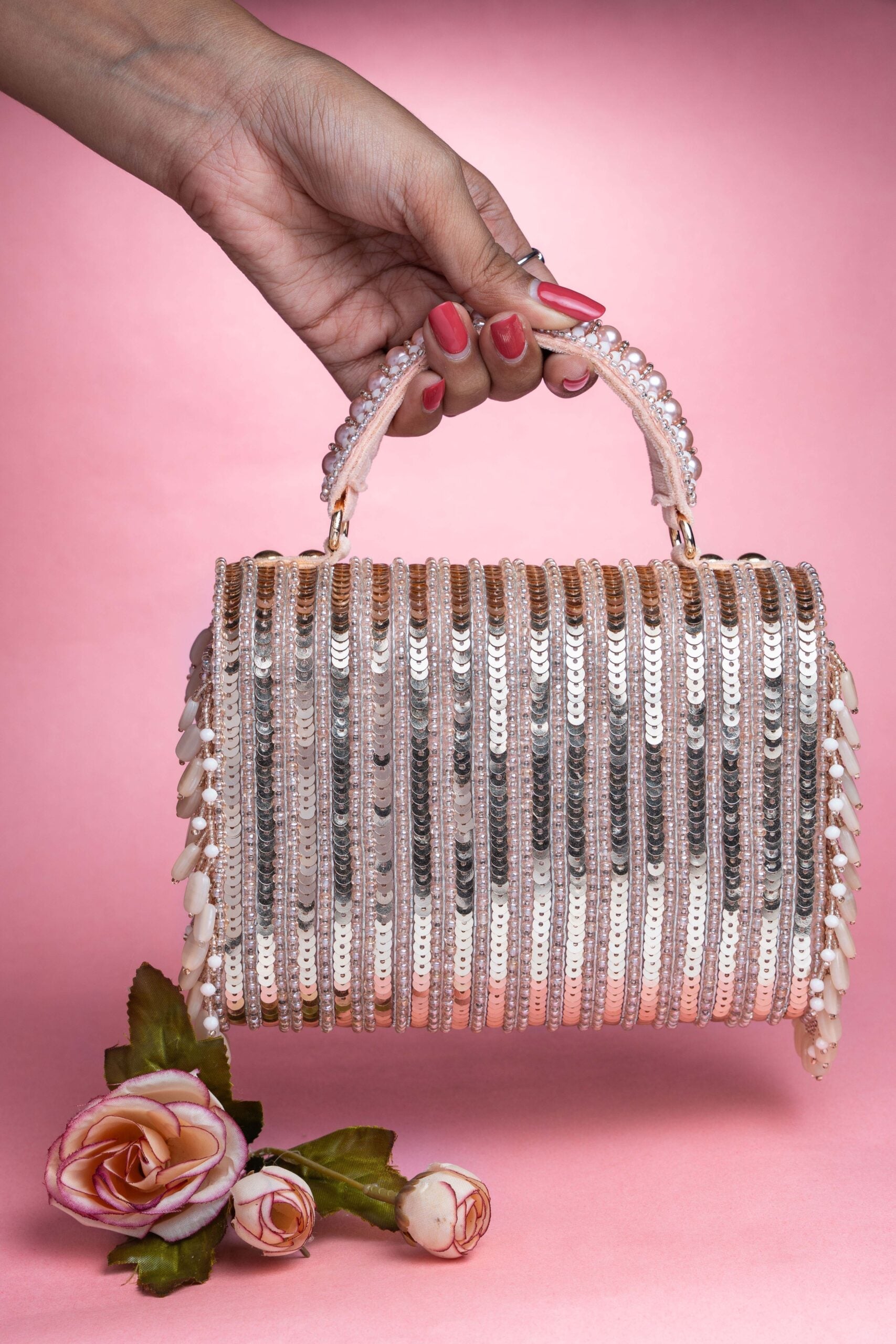 Matto Splendour Kasse Silver Blush