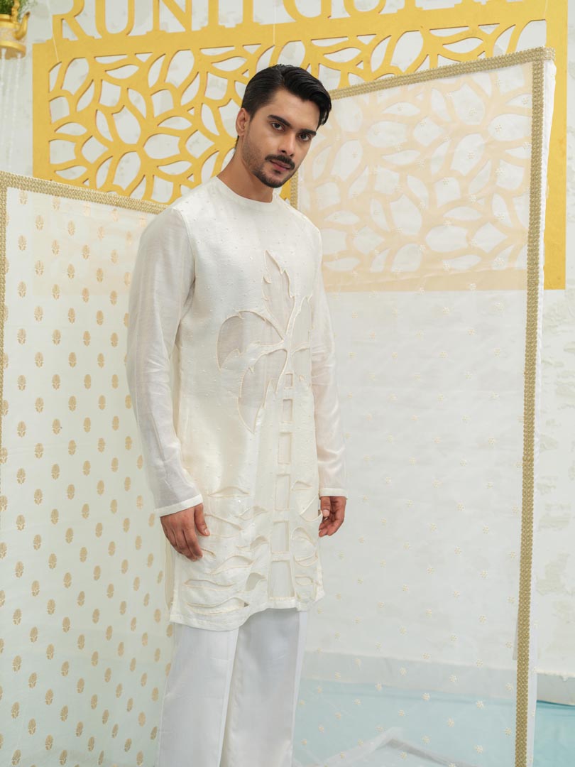 PalmTree Cutwork Kurta set