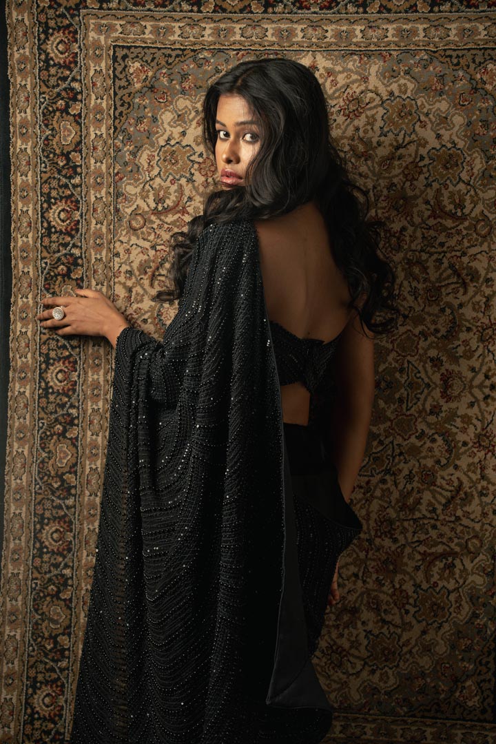 Black Saree