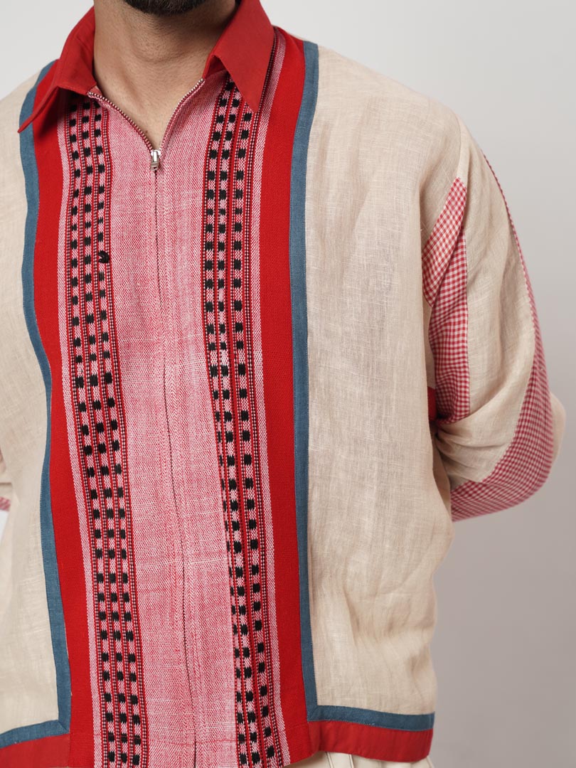 NAGA PATCH GUSSET SHIRT SET