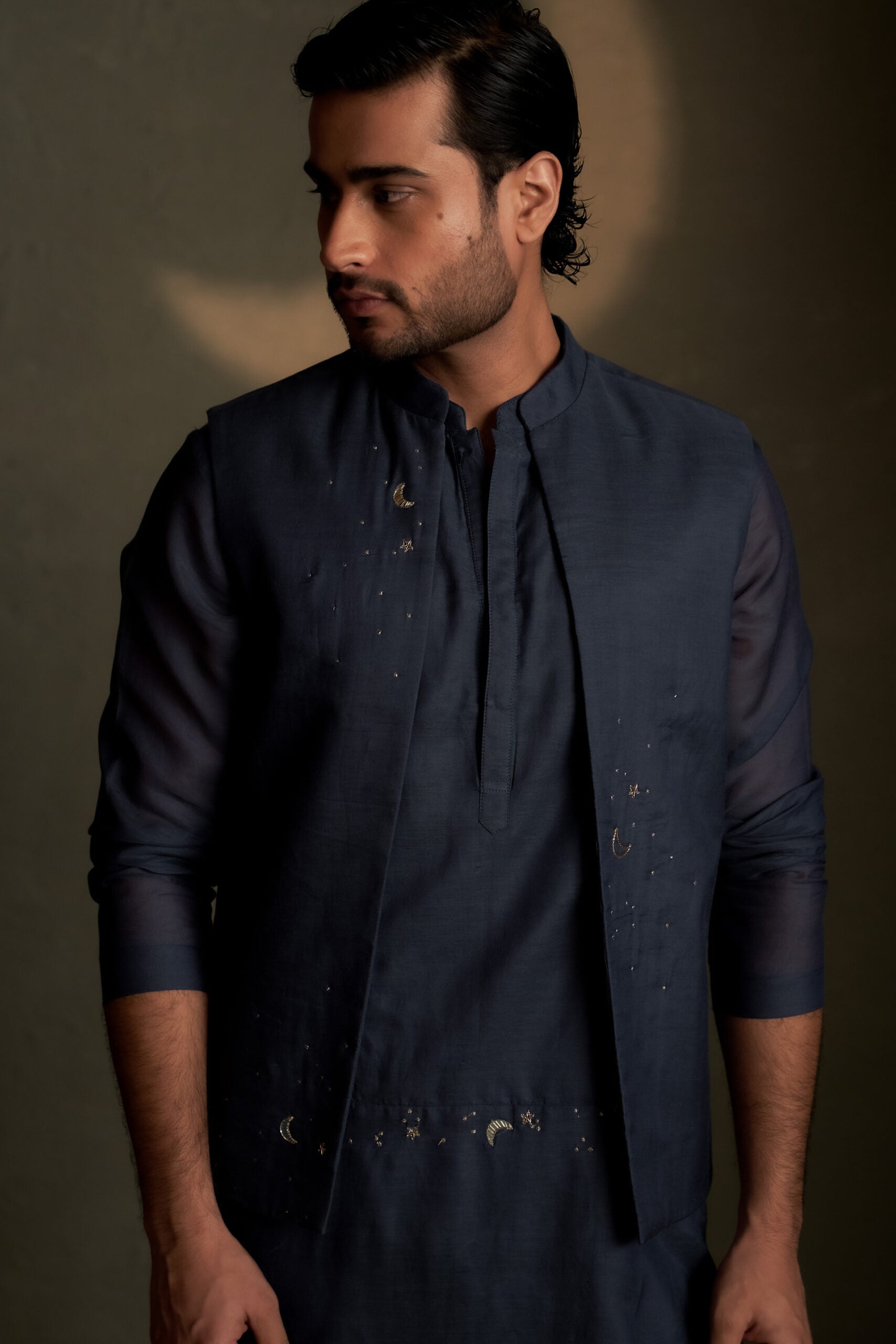 Blue Dusk Short Open Jacket