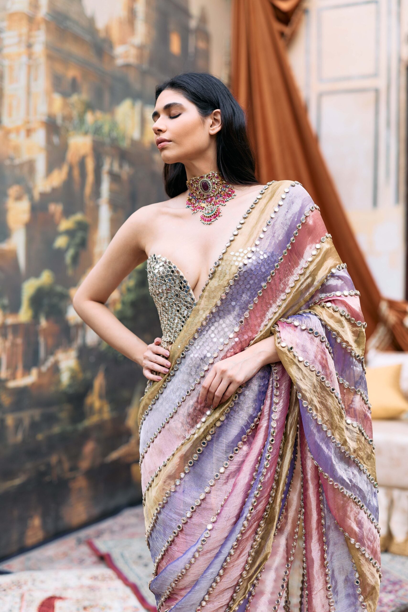 Rangmala Saree Set-B