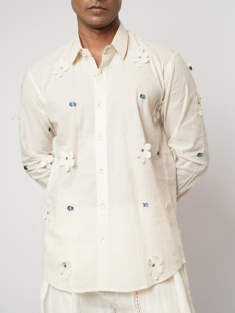 OMBRE FLORET SHIRT SET