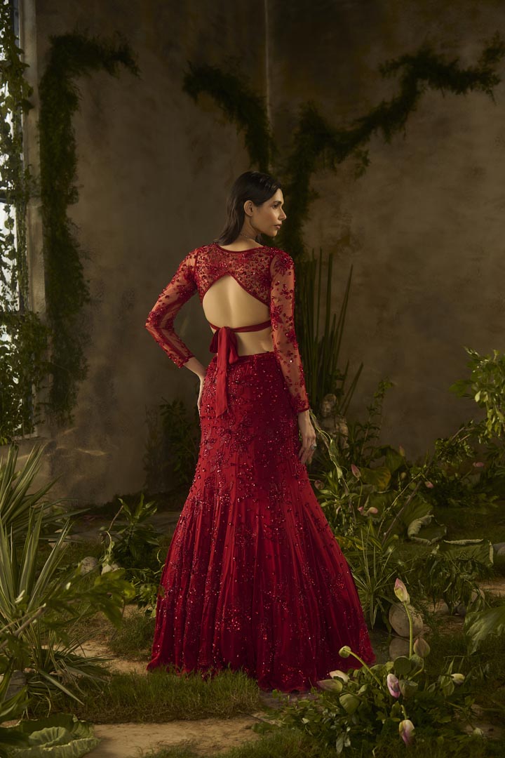 ROSSA BELLA LEHENGA SET