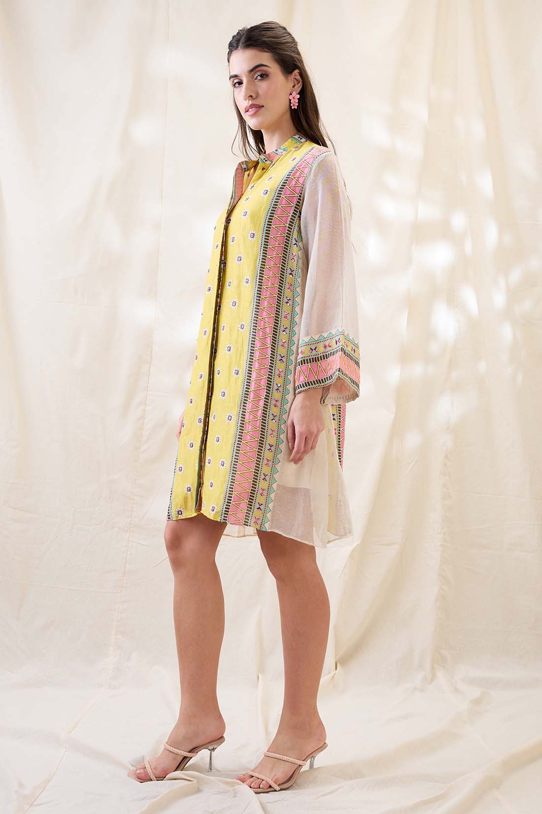 Nooma embellished A-line dress SP4728