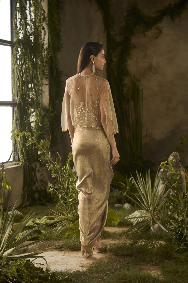 MIRAGE DRAPE SKIRT SET