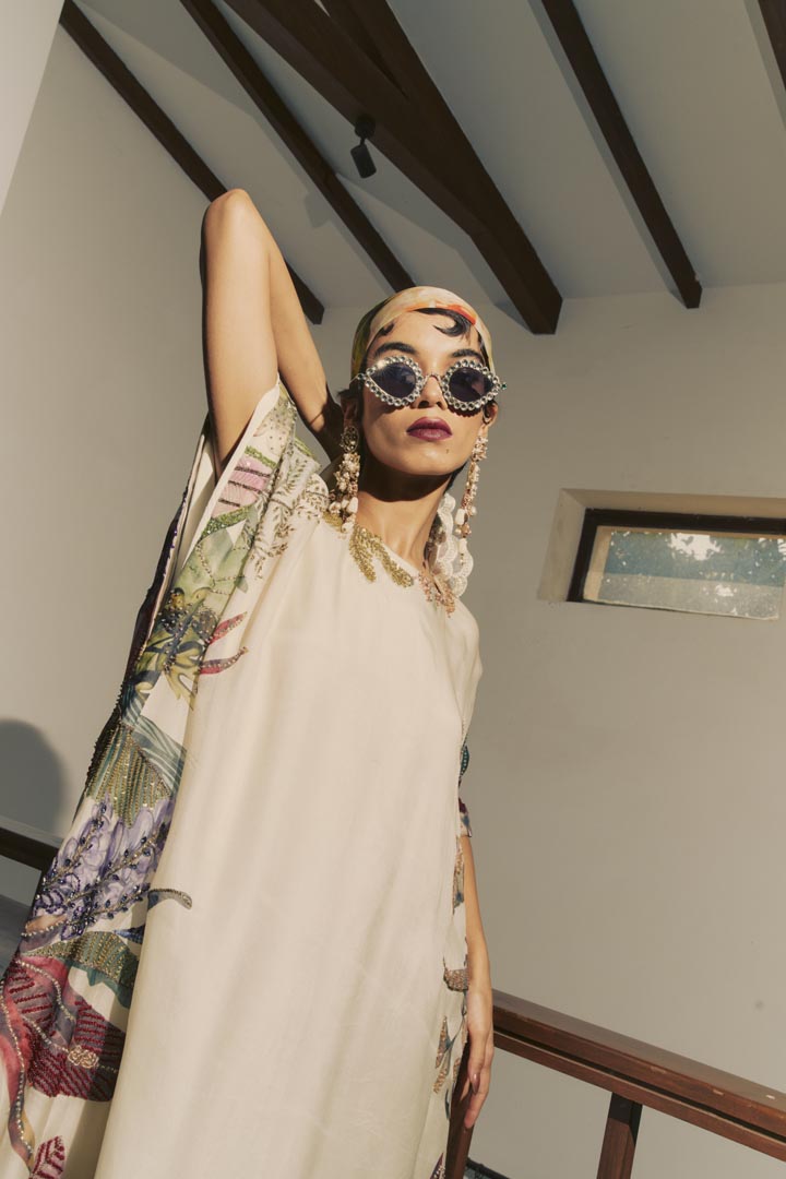 RESHAM EMB TOP PANT