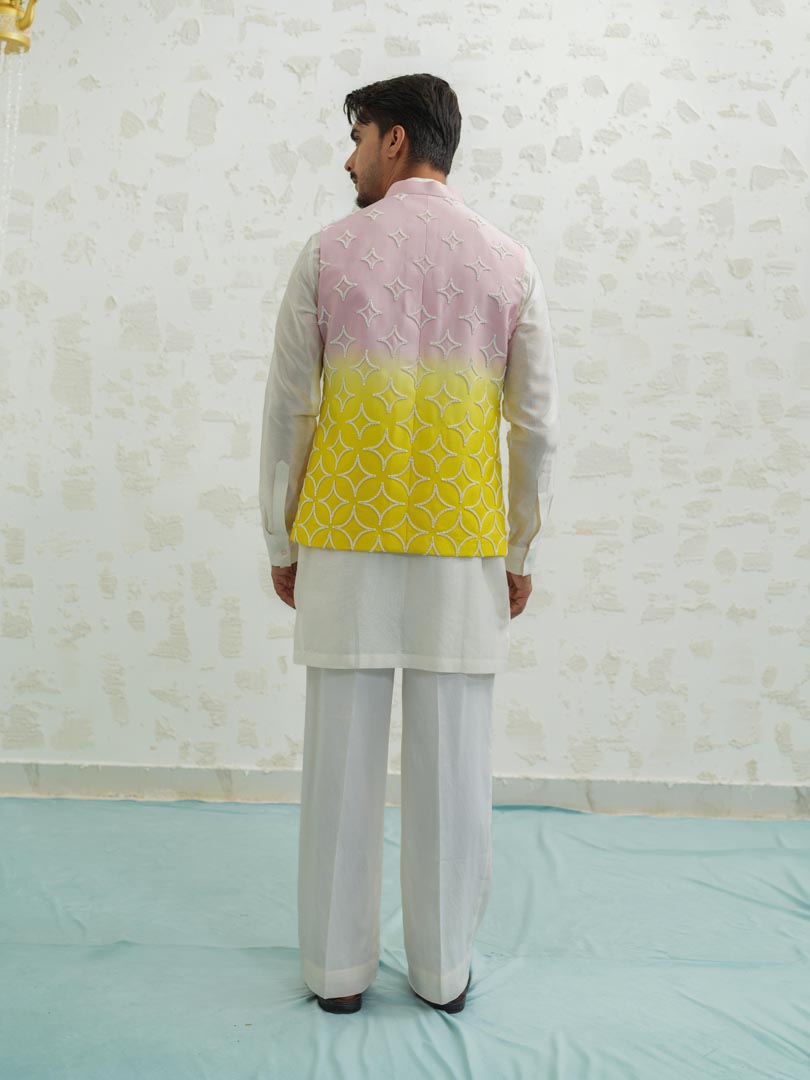 Pink Yellow Duo Bundi set