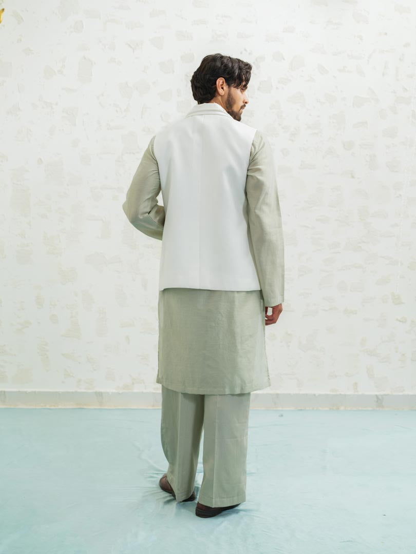 Amoeba Linen Bundi set