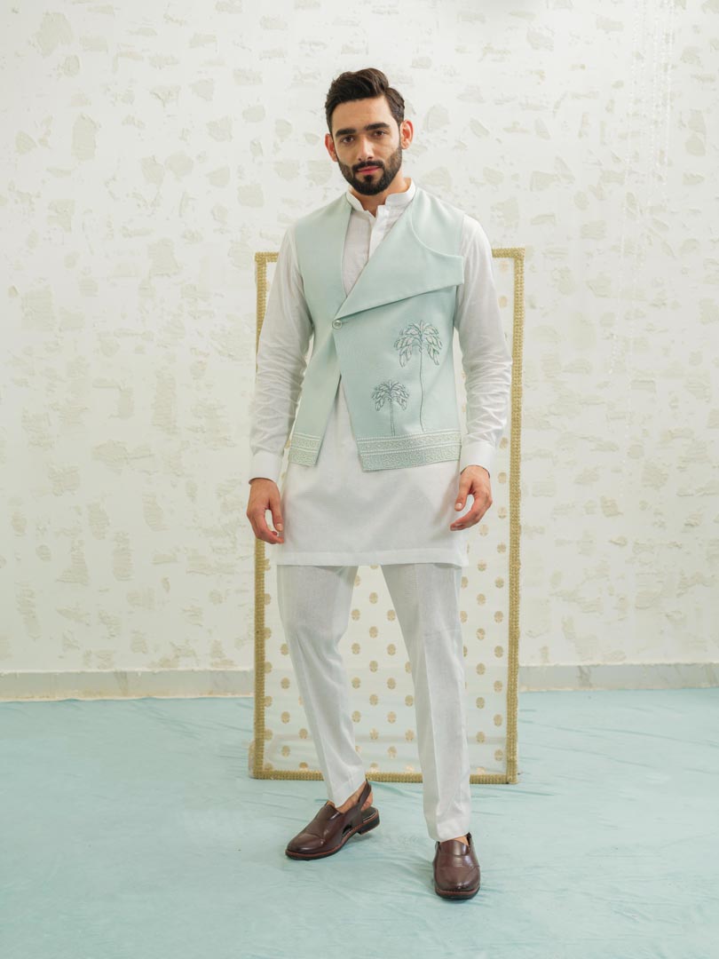 Flap Palm Blue Bundi only