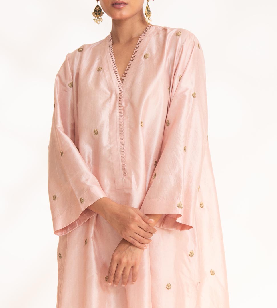 Ojal Pink kurta set