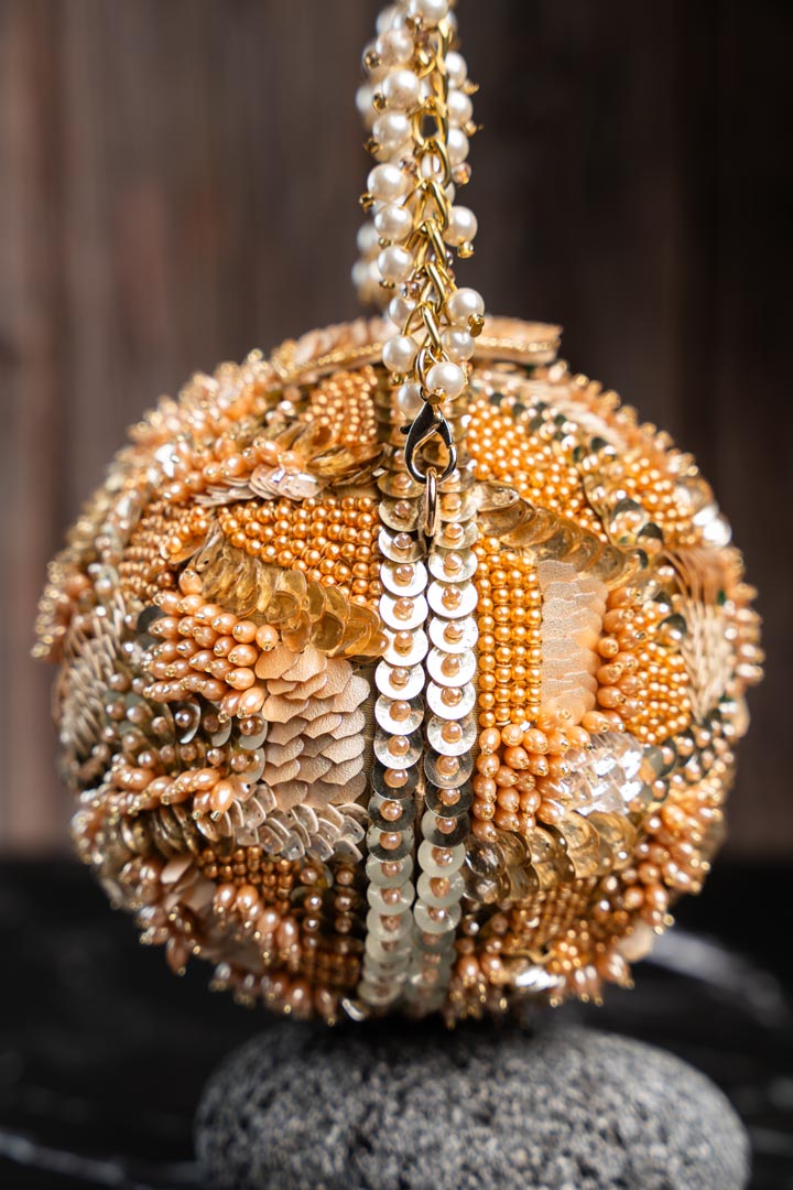 Sequinned Soccer Chic Rustic