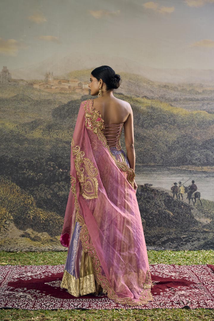 Rangoli Zari Lehenga Set
